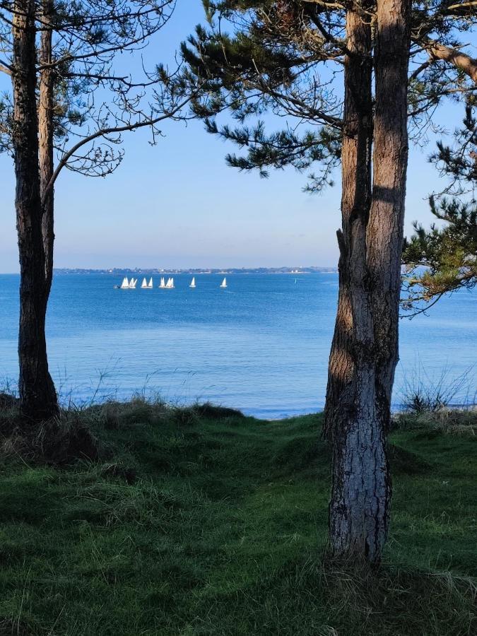 Le 3 Appartement Vue Mer Avec Jardin 100M De La Plage Et De La Thalasso Concarneau Esterno foto