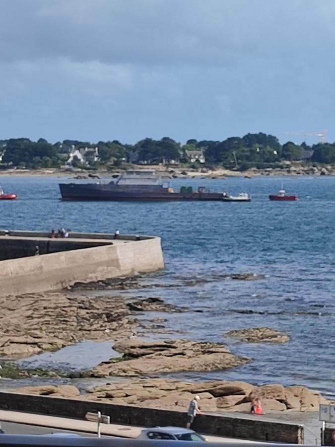 Le 3 Appartement Vue Mer Avec Jardin 100M De La Plage Et De La Thalasso Concarneau Esterno foto