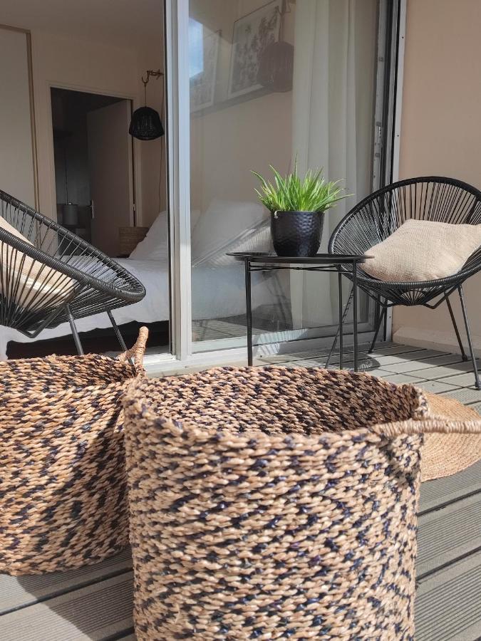 Le 3 Appartement Vue Mer Avec Jardin 100M De La Plage Et De La Thalasso Concarneau Esterno foto
